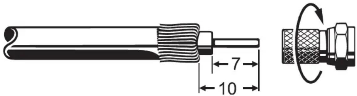 KATHREIN UFS 705 - RACCORDEMENT DE L'APPAREIL (CONNECTEURS FI SAT) - 2