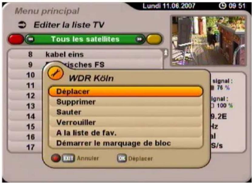 KATHREIN UFS 705 - EDITION DE LISTES/PROGRAMMES - 1