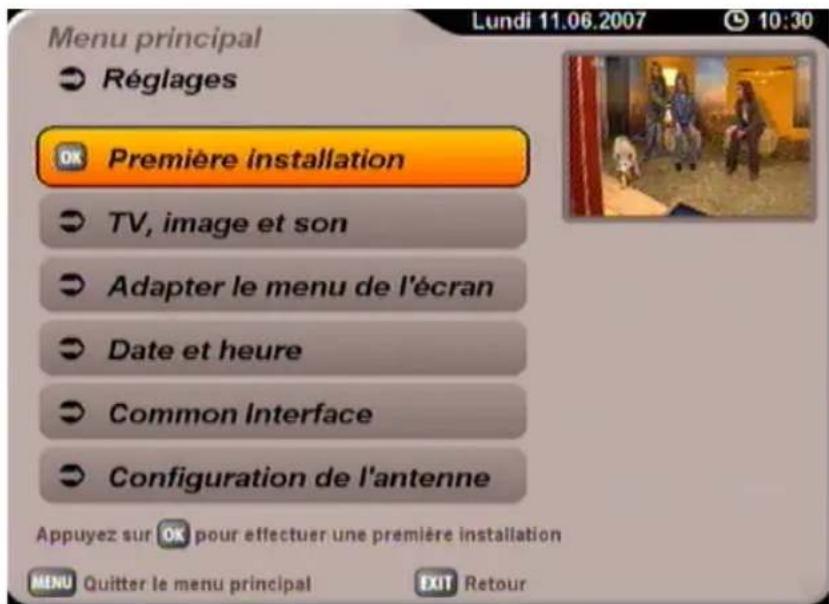 KATHREIN UFS 705 - RÉGLAGES - 2