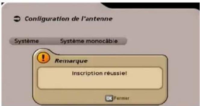 KATHREIN UFS 705 - INSTALLATION INITIALE : Système monocâble (automatique) - 6