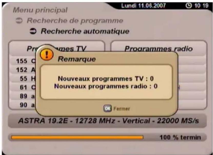 KATHREIN UFS 705 - RECHERCHER DES PROGRAMMES (RECHERCHE DE PROGRAMME) - 1