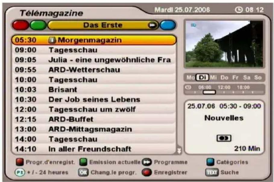KATHREIN UFS 712 - VUE APERÇU (TELEMAGAZINE) - 1