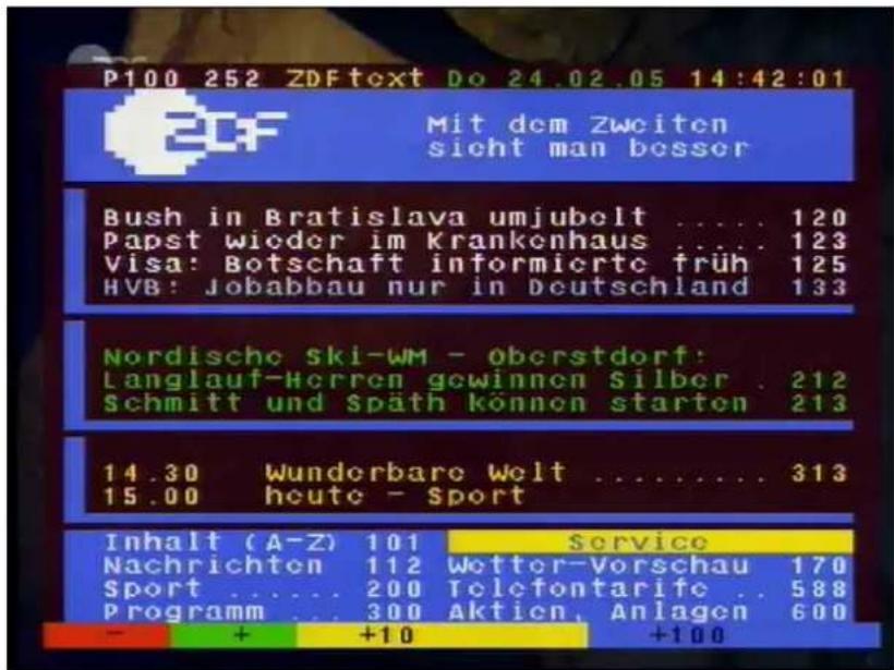 KATHREIN UFD 580 - Listedes canaux - radio/TV - 3