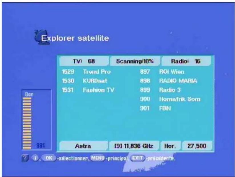 KATHREIN UFD 580 - Recherche de satellite (Explorer satellite) - 2