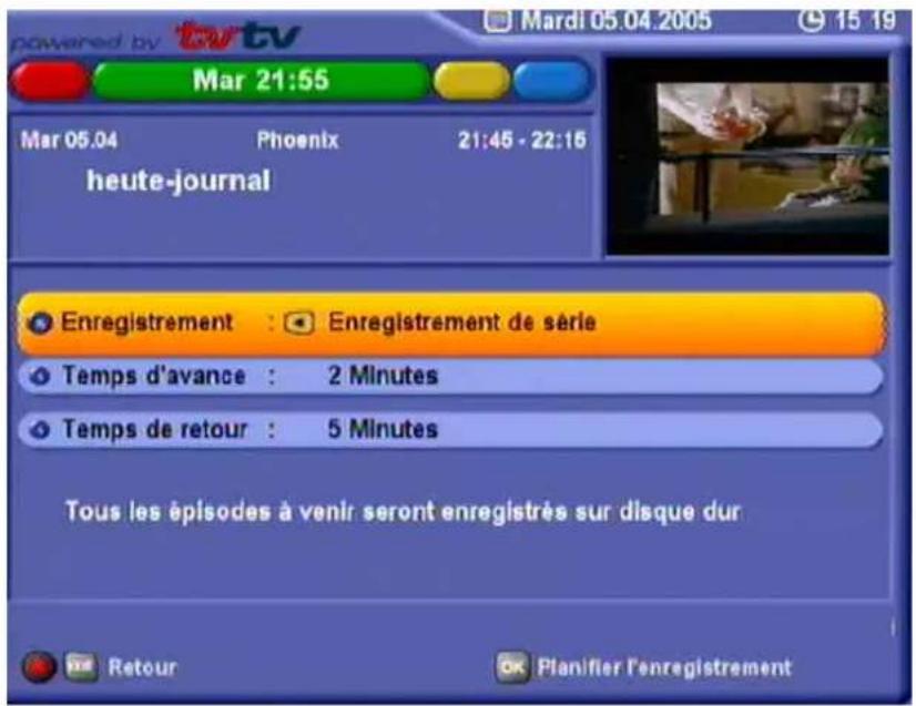 KATHREIN UFD 580 - TVTV-EPG et Timer - 1
