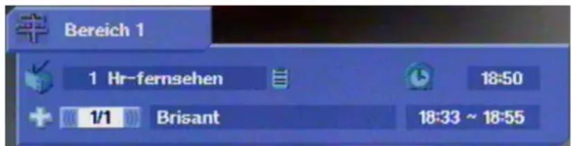 KATHREIN UFD 574 - Selection d'un programme TV - 1