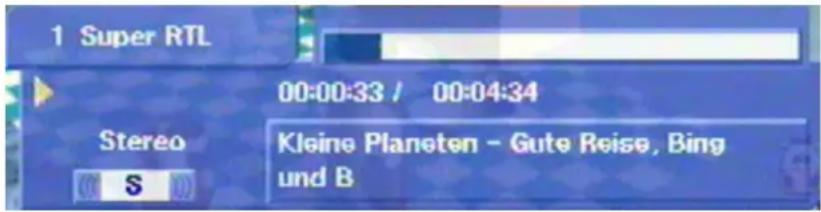 KATHREIN UFD 574 - Enregistrement bloc timer - 1