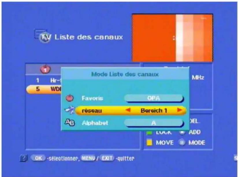 KATHREIN UFD 574 - Listedes canaux - 3