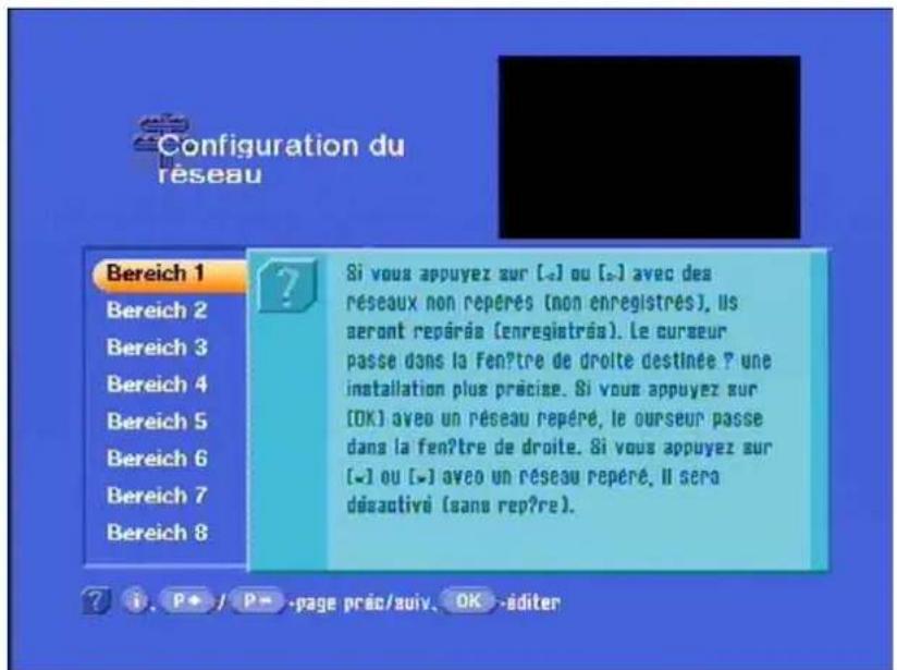 KATHREIN UFD 574 - Affichages à l'écran importants - 2