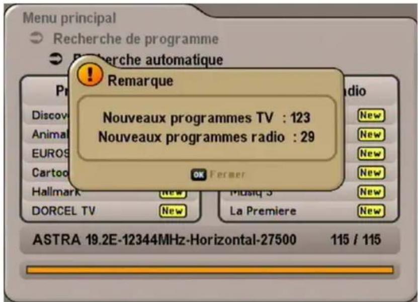KATHREIN UFS 641si - RECHERCHER DES PROGRAMMES (RECHERCHE DE PROGRAMME) - 1