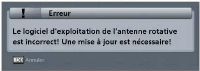 KATHREIN CAPombouwset HH - MESSAGES DUS À DES PROBLÈMES DE LOGICIEL - 2