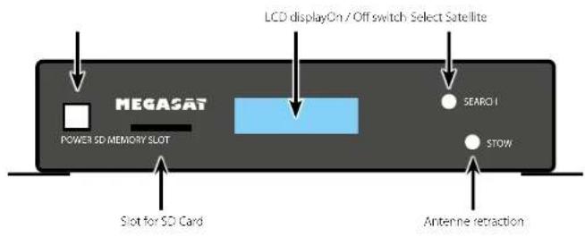 MEGASAT Caravanman 85 Premium - The Control unit - 1