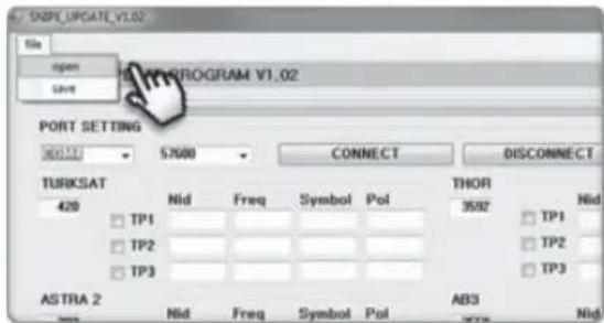 Reflexion Mobilsat1 - ii. Update the 10 satellites which are pre-stored - 1