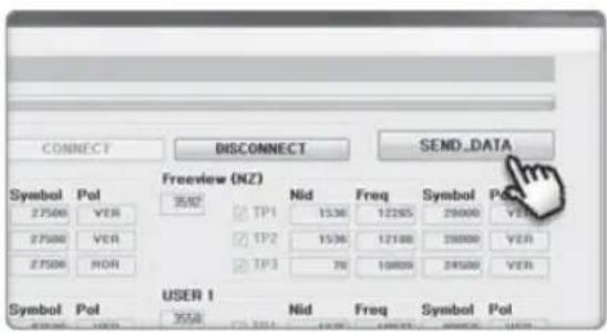 Reflexion Mobilsat1 - Utilizando el programa de actualización MOBILSAT-1, actualize todos los datos de los satélites de su MOBILSAT-1. - 5
