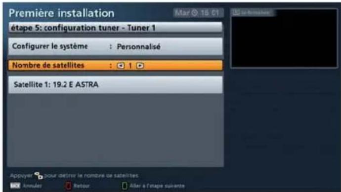 KATHREIN UFS 946 - Nombre de satellites - 1