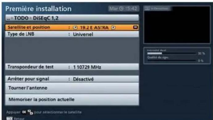KATHREIN UFS 946 - Con guration de satellites - 1