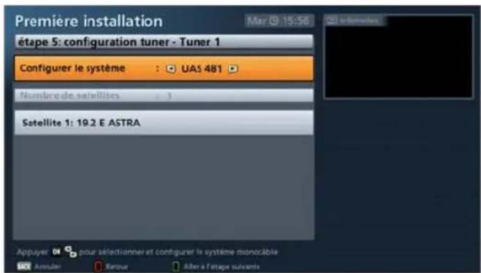 KATHREIN UFS 946 - Système monocable - UAS 481 - 1