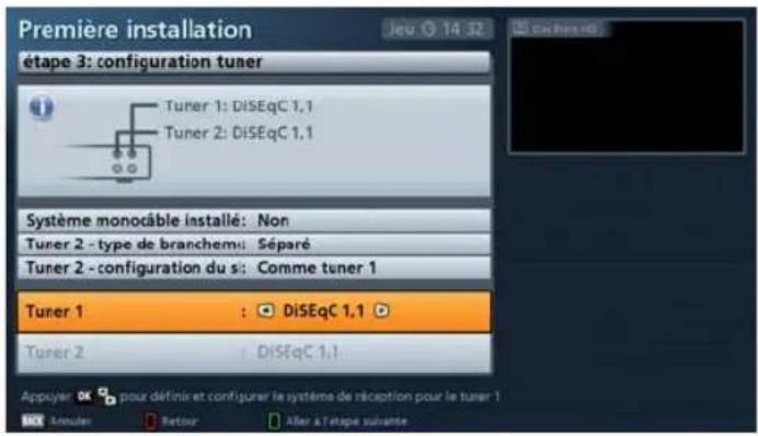 KATHREIN UFS 924 - configurationtuner-Tuner1 - 1