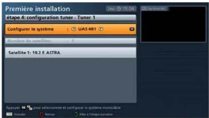 KATHREIN UFS 924 - Système monocable - UAS 481 - 1