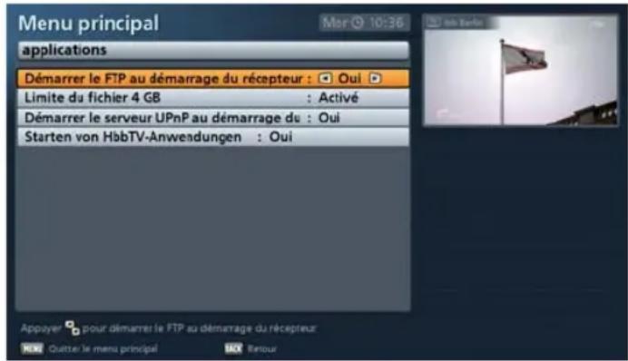 KATHREIN UFS 913 - Une connexion Internet est nécessaire pour utiliser HbbTV ! - 2