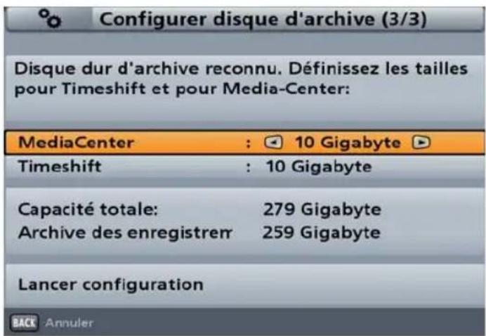 KATHREIN UFS 913 - Menu principal - Interfaces - 2