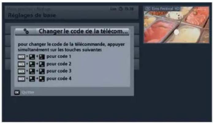 KATHREIN UFS 913 - Code de télécommande - 1
