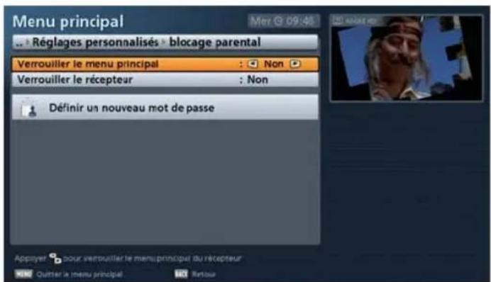 KATHREIN UFS 913 - Blocage parental - 2