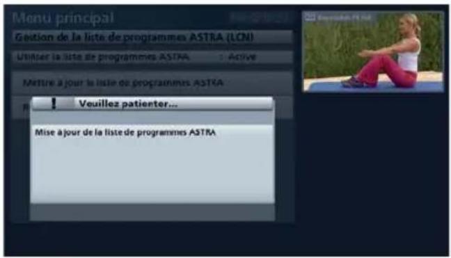 KATHREIN UFS 913 - Mettre à jour la liste de programmes ASTRA - 1