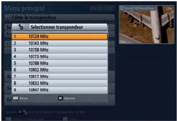 KATHREIN UFS 913 - Satellite et position - 2