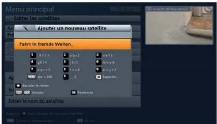 KATHREIN UFS 913 - Ajouter de nouveaux satellites - 2