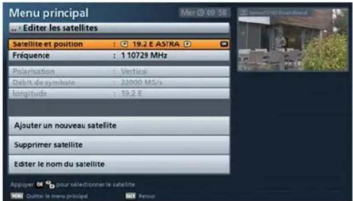 KATHREIN UFS 913 - Ajouter de nouveaux satellites - 1