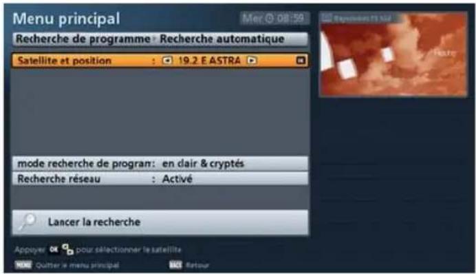 KATHREIN UFS 913 - Recherche de programme automatique - 1