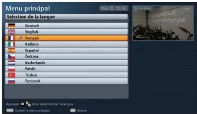 KATHREIN UFS 913 - Appel du menu - 1