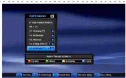 Denson DS300HD - Rename Channels - 1