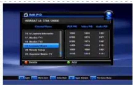 Denson DS300HD - 5-1-2 Edit PID (Yellow button in TP Setup) - 1