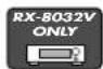 JVC RX7032 - Voor de RX-8032VBK: - 1