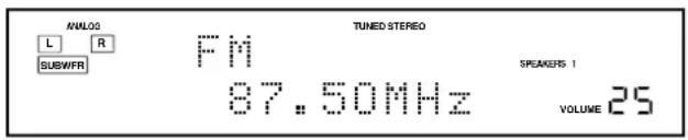 JVC RX7032 - Drücken Sie die Taste FM oder AM, um das Frequenzband zu wählen. - 1