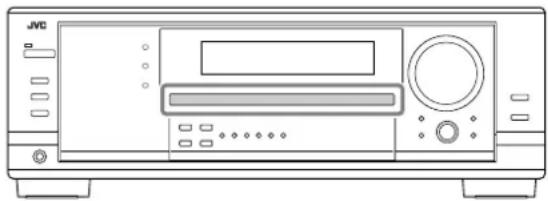 JVC RX7032 - Sélection de la source de lecture - 1