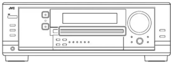 JVC RX7032 - ■ Activeren van de Surroundmodi - 1