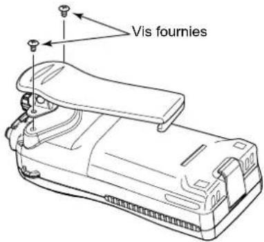 ICOM ICM73 Euro - Clip de ceinture - 1
