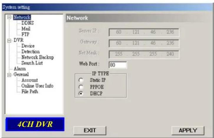 Monacor DMR524 - ④ Web Port: - 3
