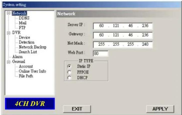 Monacor DMR524 - ④ Web Port: - 1