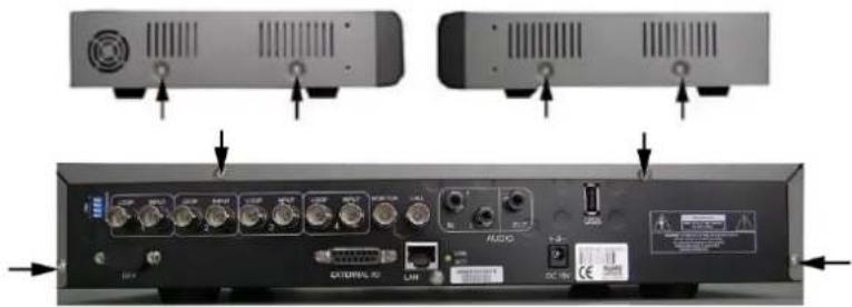 Monacor DMR524 - APPENDICE #1 - INSTALLER UN DD - 1