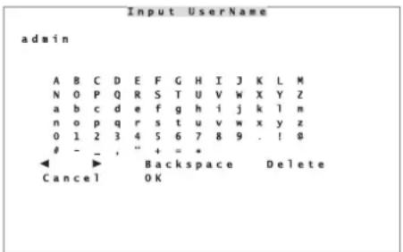 Monacor DMR616 - Aufruf des Bildschirmmenus - 1