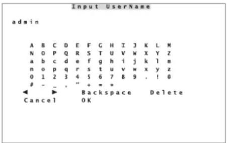 Monacor DMR616 - Aprire il menu sullo schermo - 1