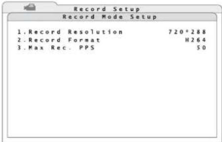 Monacor DMR616 - Impostazione delle registrazioni - 3