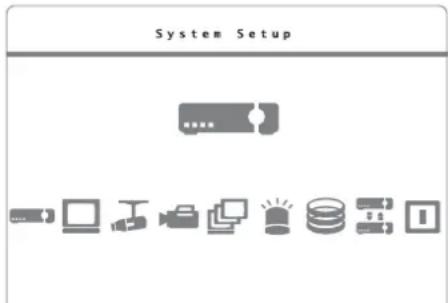 Monacor DMR616 - Changing the menu language - 1