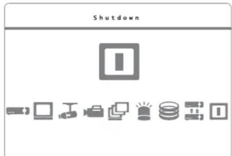 Monacor DMR616 - Arrestare il sistema o riavviarlo - 1