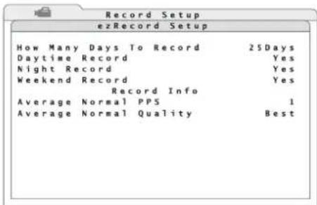 Monacor DMR616 - Configurare "ezRecord" - 1