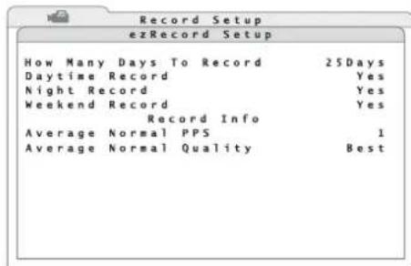 Monacor DMR616 - Configuring "ezRecord" - 1